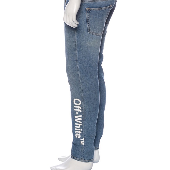 Off-White Other - Off-White Light Wash Skinny Jean